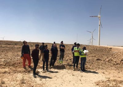 UAS Global Team Pakistan, Drone Wind Turbine Inspection Jhimpir Pakistan